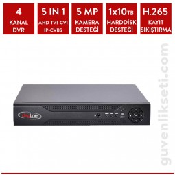 Dayline DL-6504XVR 5mp 4 Kanal Dvr Kayıt Cihazı Dayline DL-6504XVR 5mp 4 Kanal Dvr Kayıt Cihazı